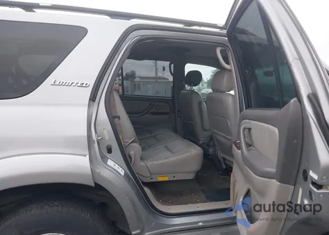 2002 Toyota Sequoia Limited V8 z USA, uszkodzony, nr VIN 5TDZT38A82S088261